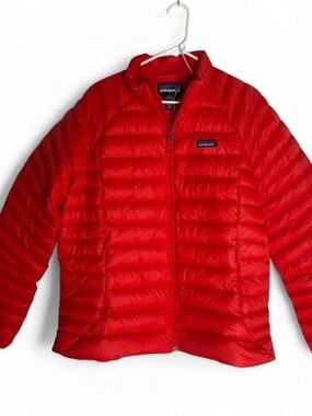 Patagonia Red Lightweight Down Jacket